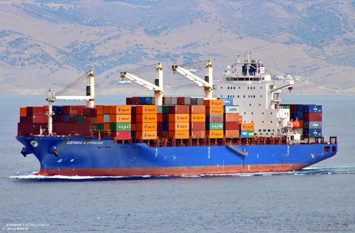 Genoa-Express - Container Ship vessel registered in Liberia