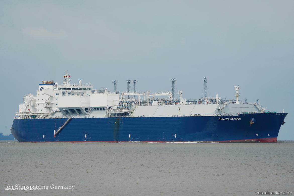 Gaslog-Skagen - Lng Tanker vessel registered in Bermuda