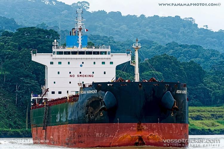 Indian-Harmony - Bulk Carrier vessel registered in Liberia