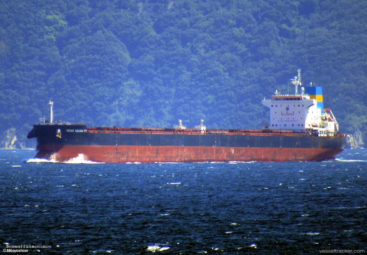 Indian-Solidarity - Bulk Carrier vessel registered in Liberia