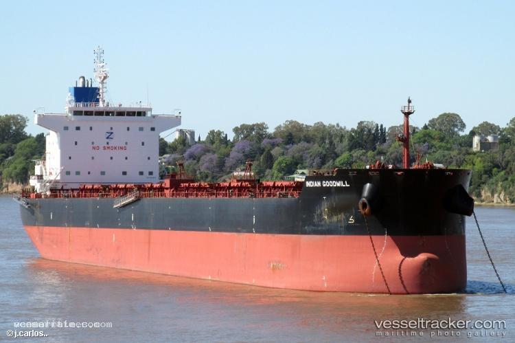 Indian-Goodwill - Bulk Carrier vessel registered in Liberia