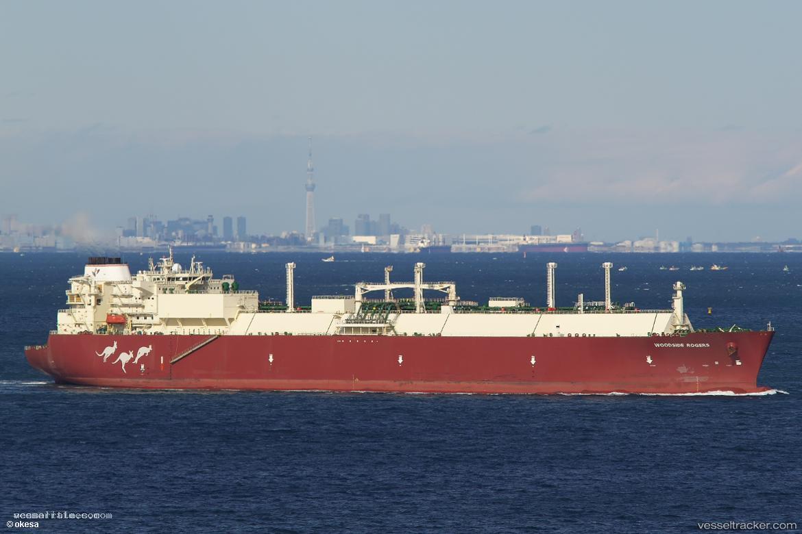Woodside-Rogers - Lng Tanker vessel registered in Greece