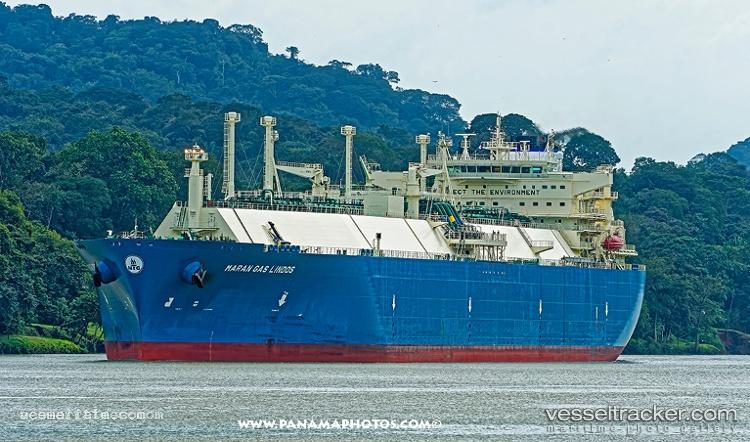 Maran-Gas-Lindos - Lng Tanker vessel registered in Greece