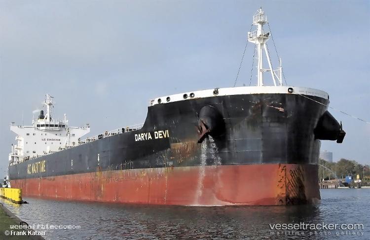 Darya-Devi - Bulk Carrier vessel registered in Hong Kong