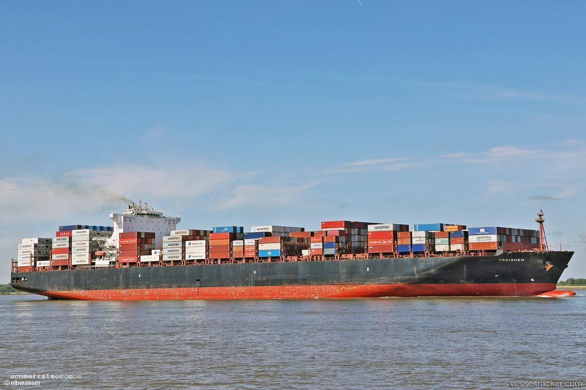 Traiguen - Container Ship vessel registered in Liberia