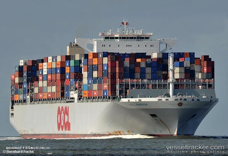Oocl-Bangkok - Container Ship vessel registered in Hong Kong