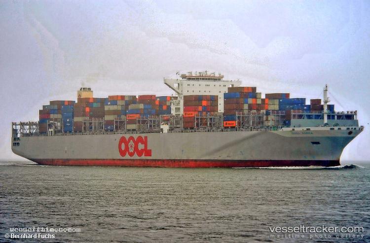 Oocl-Korea - Container Ship vessel registered in Hong Kong