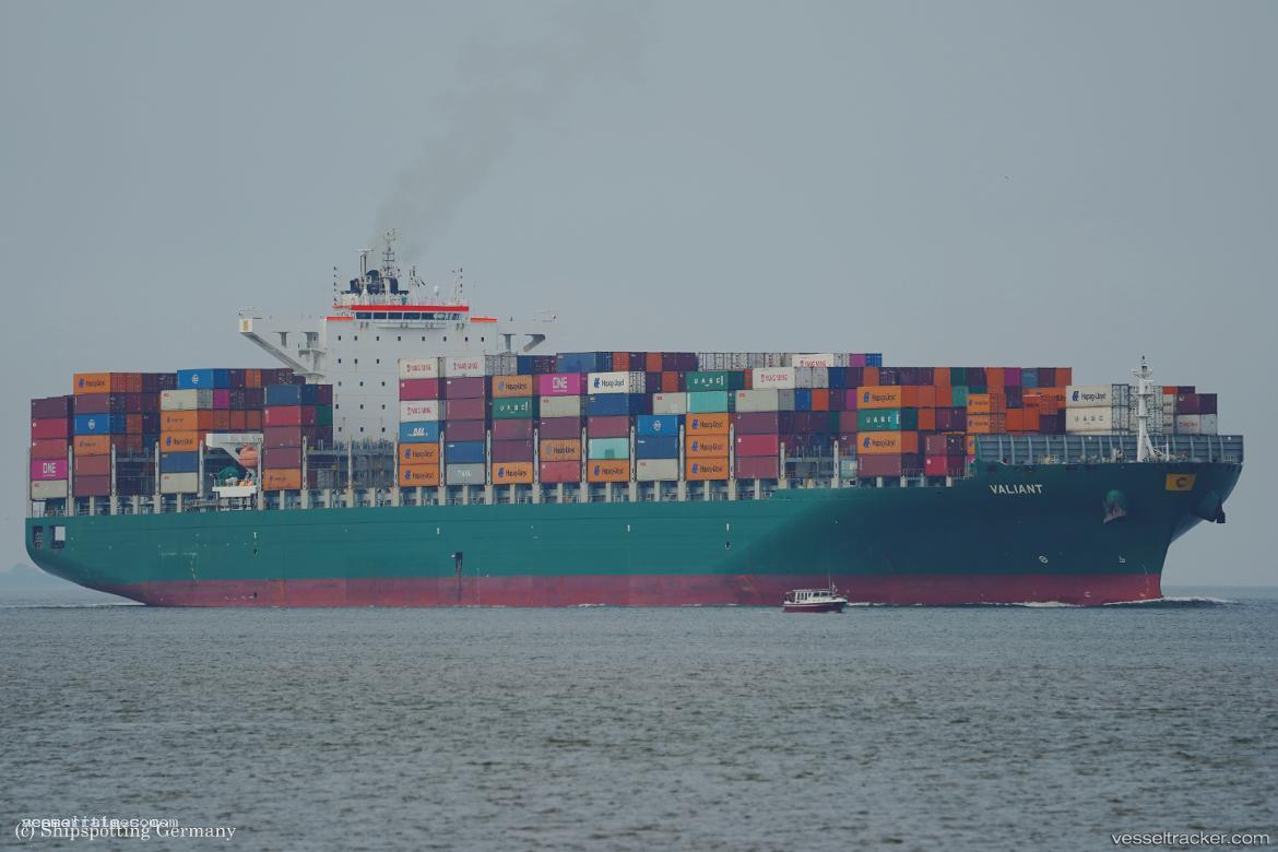 Valiant - Container Ship vessel registered in Malta