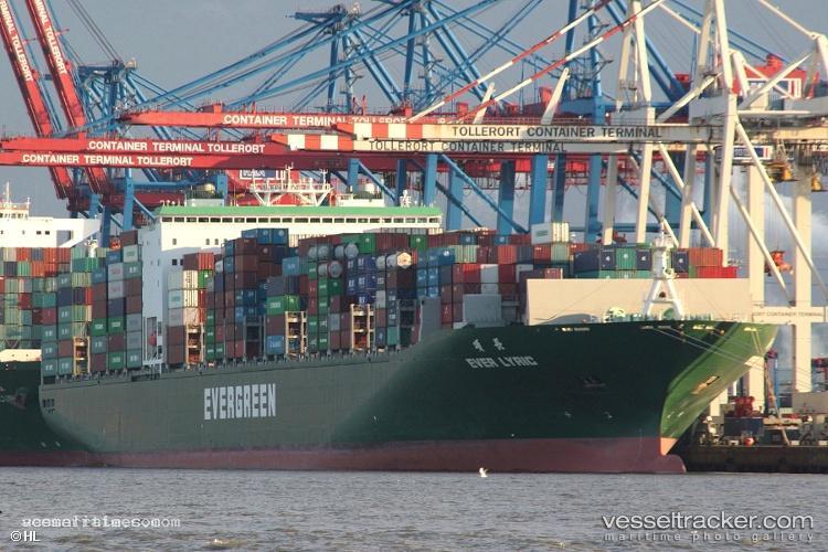 Ever-Lyric - Container Ship vessel registered in Taiwan