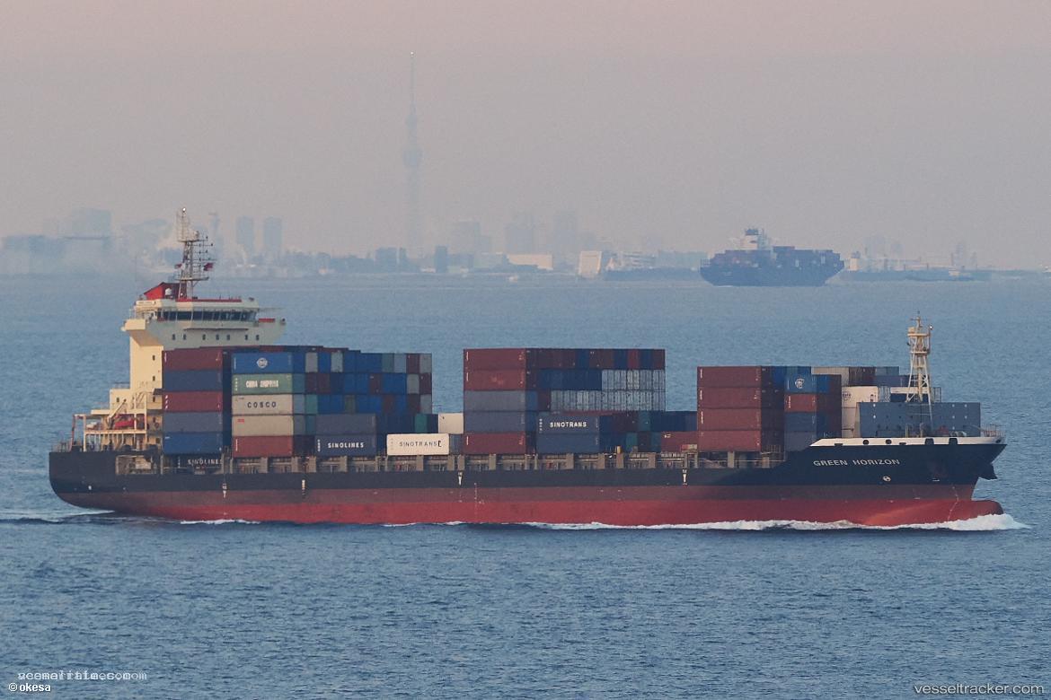 Green-Horizon - Container Ship vessel registered in Panama
