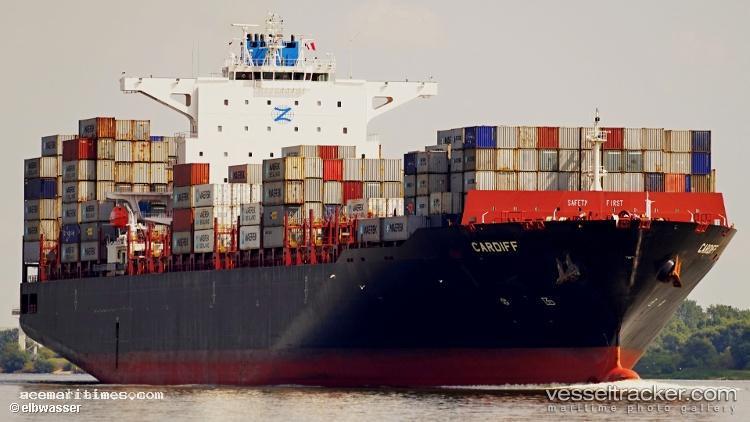 Cardiff - Container Ship vessel registered in Liberia