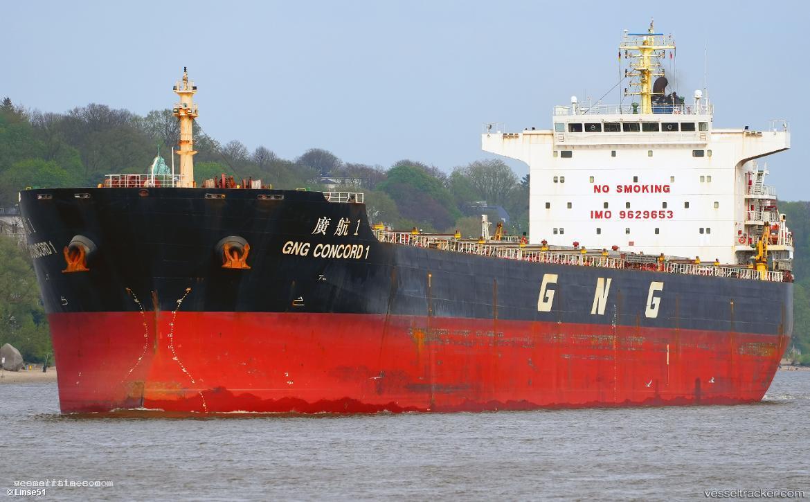 Gng-Concord-1 - Bulk Carrier vessel registered in Hong Kong