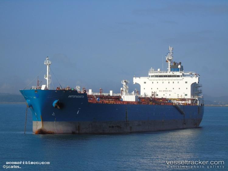 Antofagasta - Chemical Oil Products Tanker vessel registered in Chile