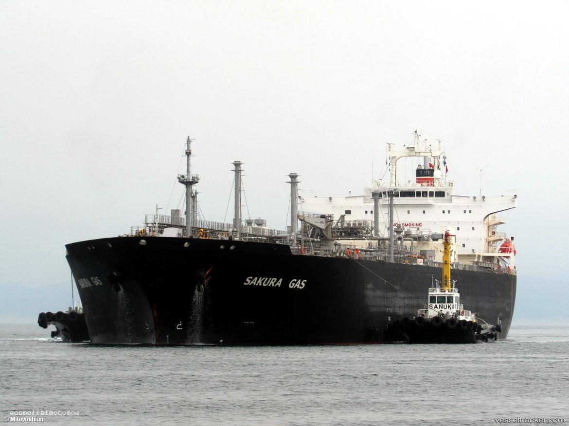 Sakura-Gas - Lpg Tanker vessel registered in Panama