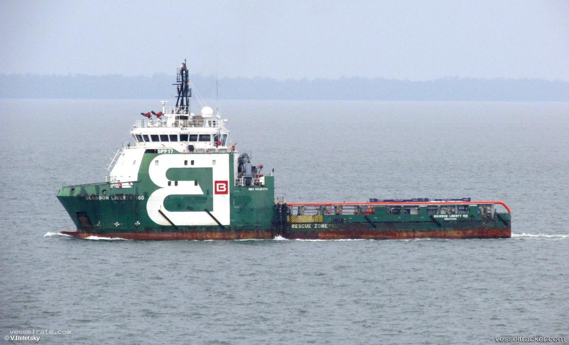 Bourbon-Liberty-160 - Offshore Tug Supply Ship vessel registered in Saint Vincent and the Grenadines
