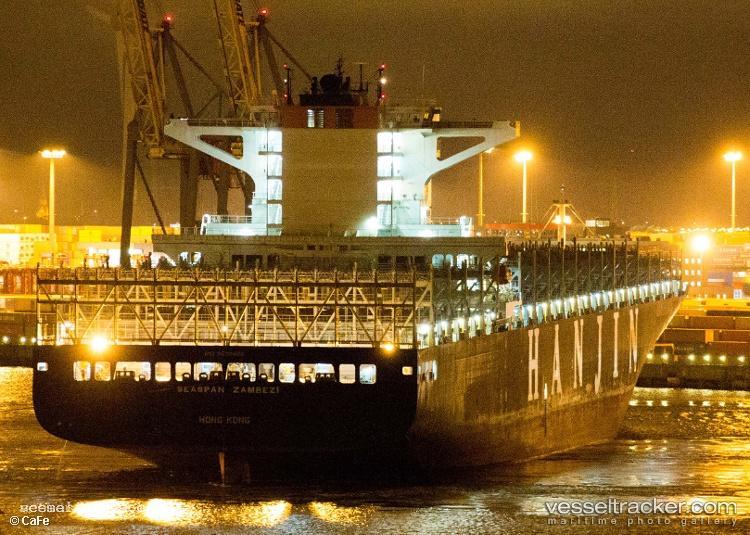 Seaspan-Zambezi - Container Ship vessel registered in Hong Kong