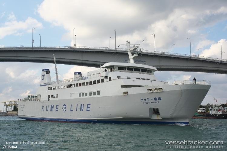 Ferry-Ryukyu - Passenger Ro Ro Cargo Ship vessel registered in Japan