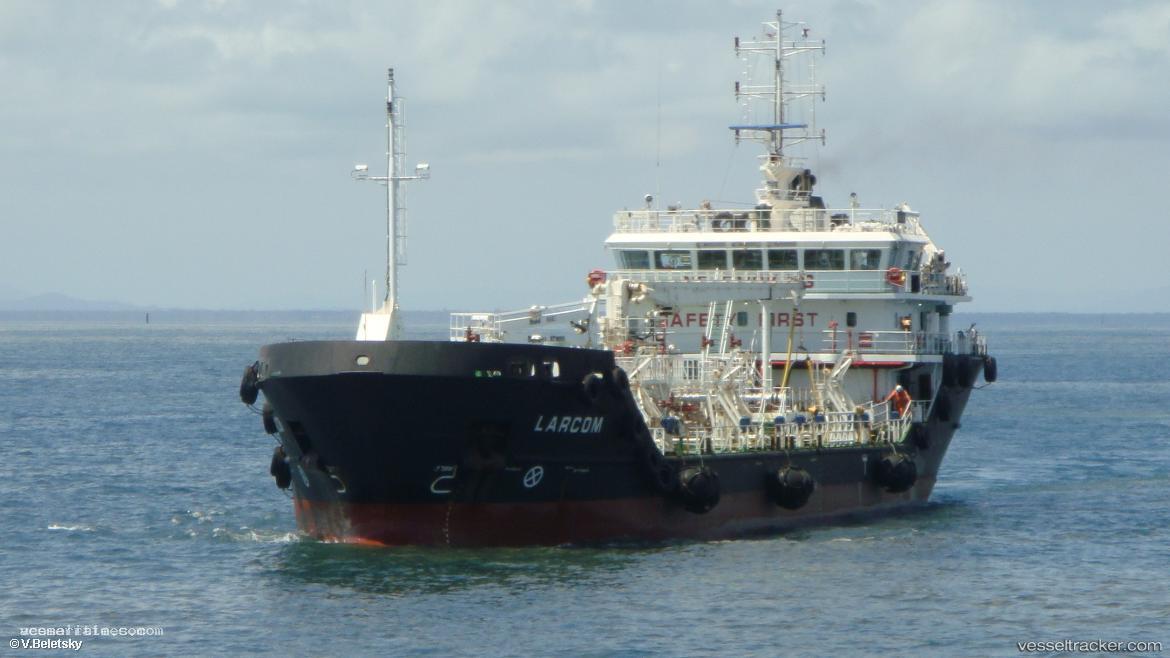 Mt-Larcom - Service Ship vessel registered in Australia