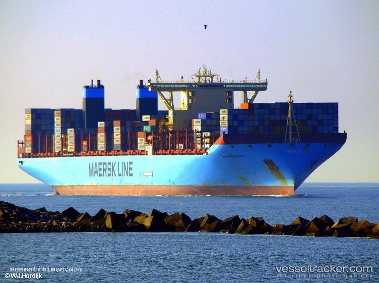 Mogens-Maersk - Container Ship vessel registered in Denmark