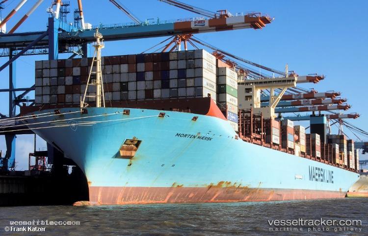 Morten-Maersk - Container Ship vessel registered in Denmark
