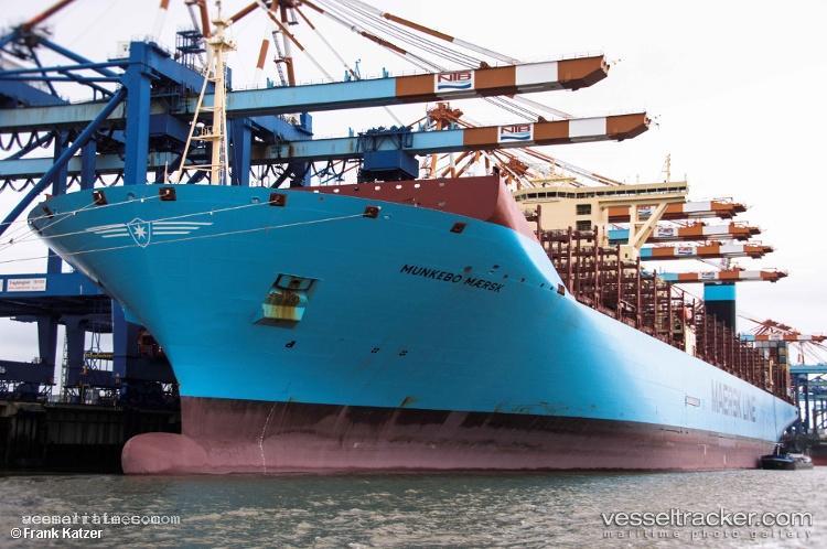 Munkebo-Maersk - Container Ship vessel registered in Denmark