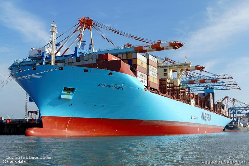 Maren-Maersk - Container Ship vessel registered in Denmark