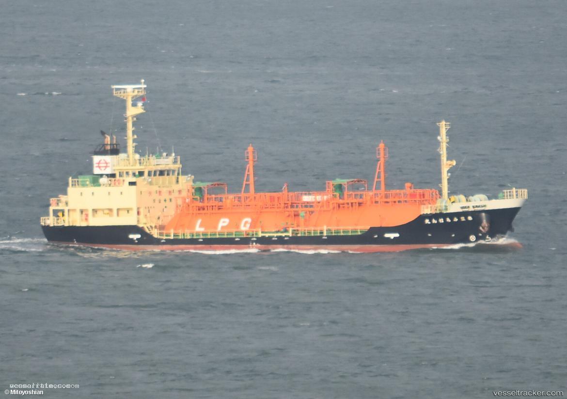 Puropanmaru-No.3 - Lpg Tanker vessel registered in Japan