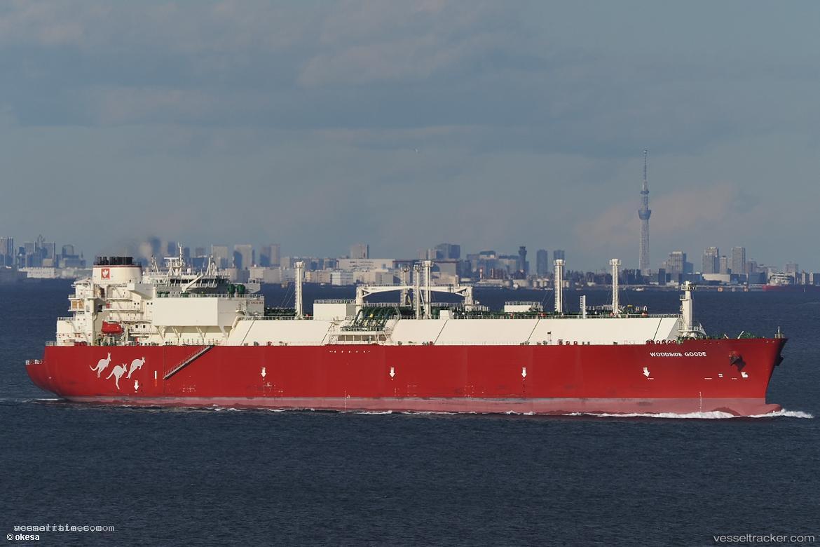 Woodside-Goode - Lng Tanker vessel registered in Greece
