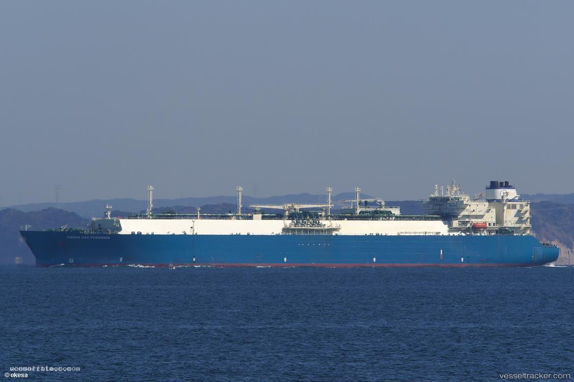 Maran-Gas-Posidonia - Lng Tanker vessel registered in Greece