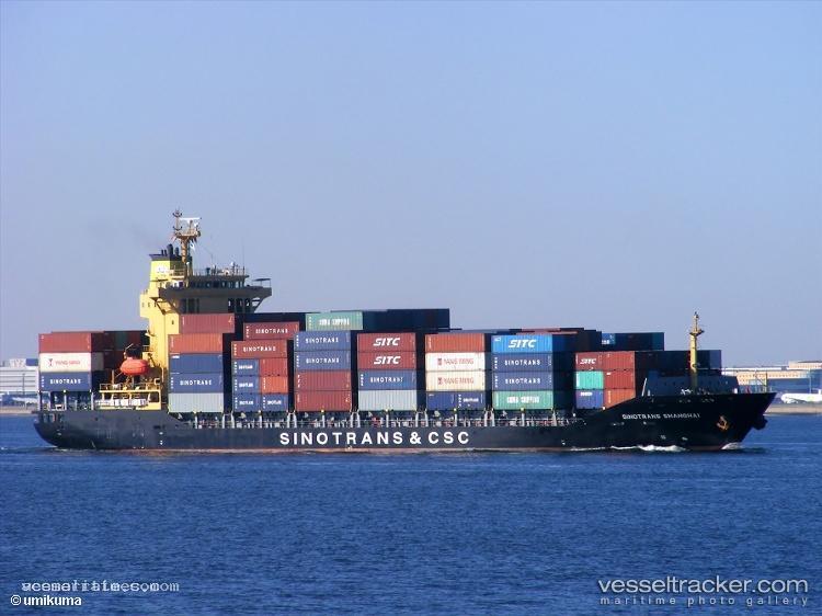 Sinotrans-Shanghai - Container Ship vessel registered in Hong Kong
