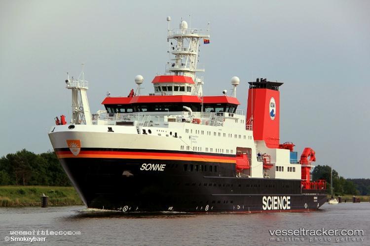 Sonne - Research Vessel vessel registered in Germany