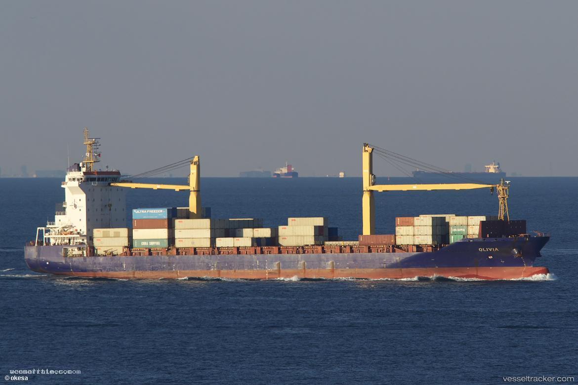 Olivia - Container Ship vessel registered in Portugal