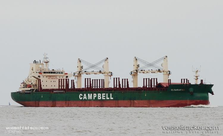 Cs-Sarafina - Bulk Carrier vessel registered in Bahamas