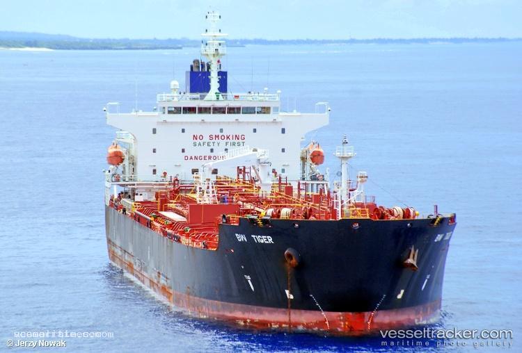 Hafnia-Tiger - Chemical Oil Products Tanker vessel registered in Singapore