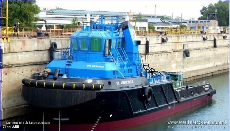 Sl-Libreville - Tug vessel registered in Singapore