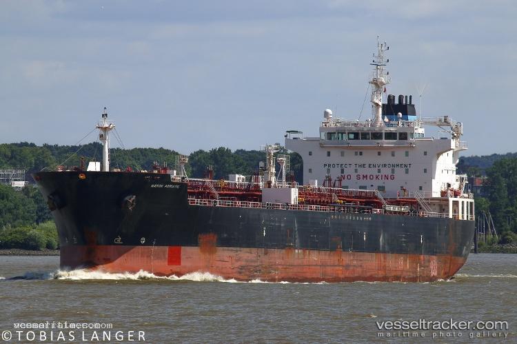 Maersk-Adriatic - Chemical Oil Products Tanker vessel registered in Singapore