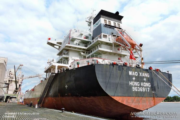 Miao-Xiang - Bulk Carrier vessel registered in Hong Kong