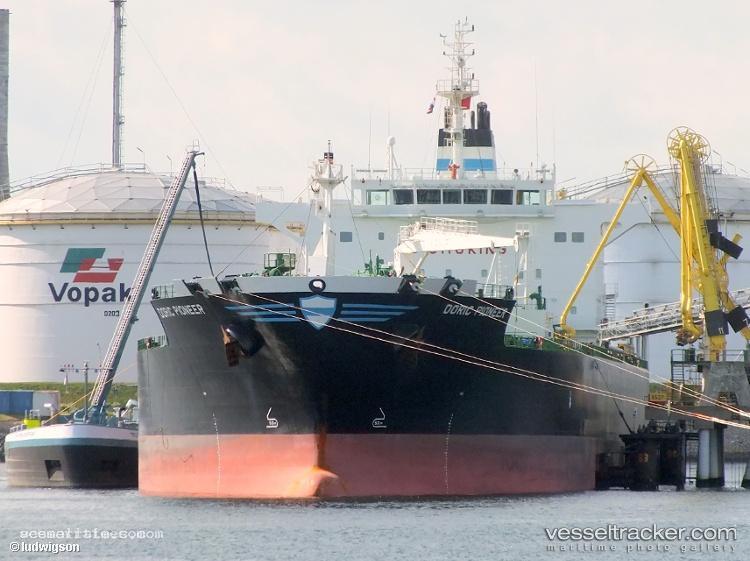 Doric-Pioneer - Chemical Oil Products Tanker vessel registered in Liberia
