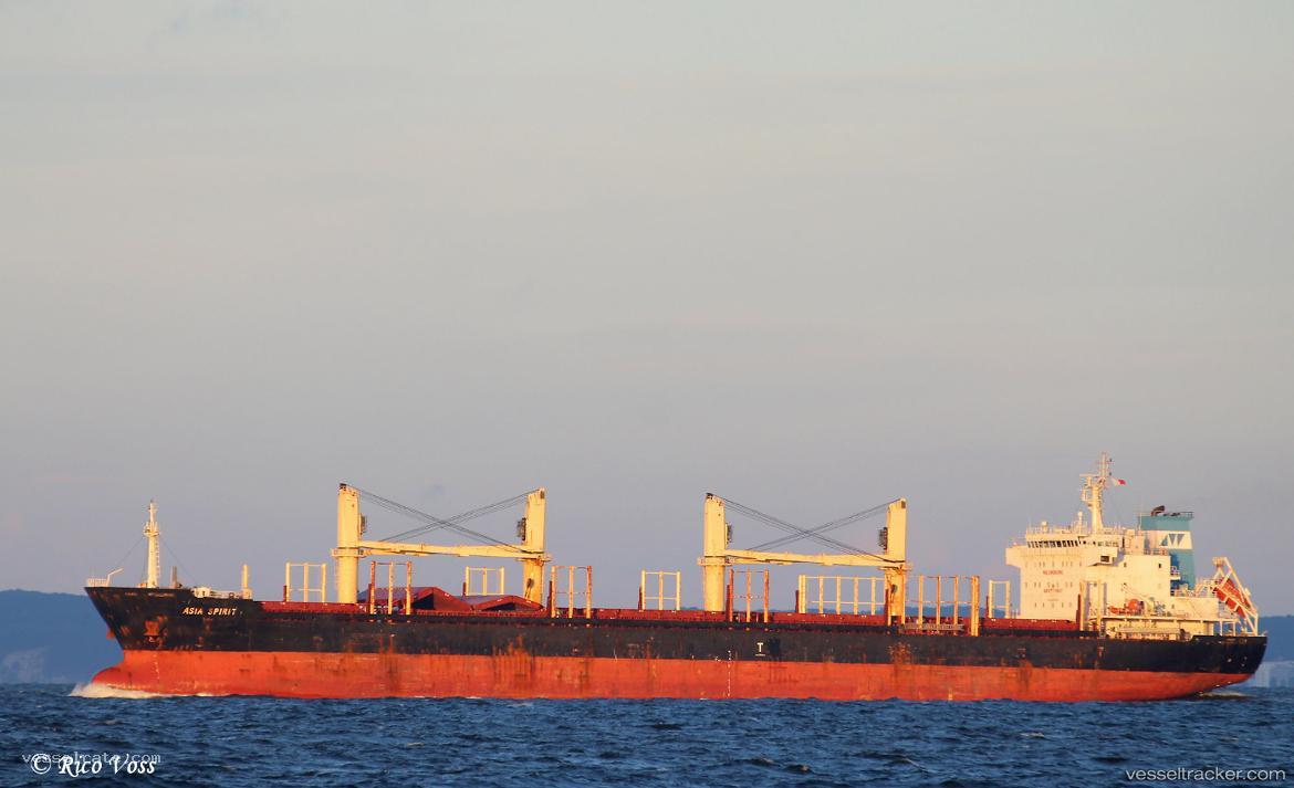 Asia-Spirit - Bulk Carrier vessel registered in Hong Kong