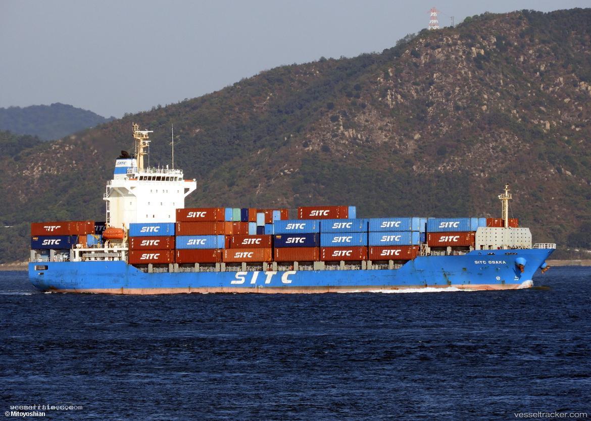 Sitc-Osaka - Container Ship vessel registered in Hong Kong