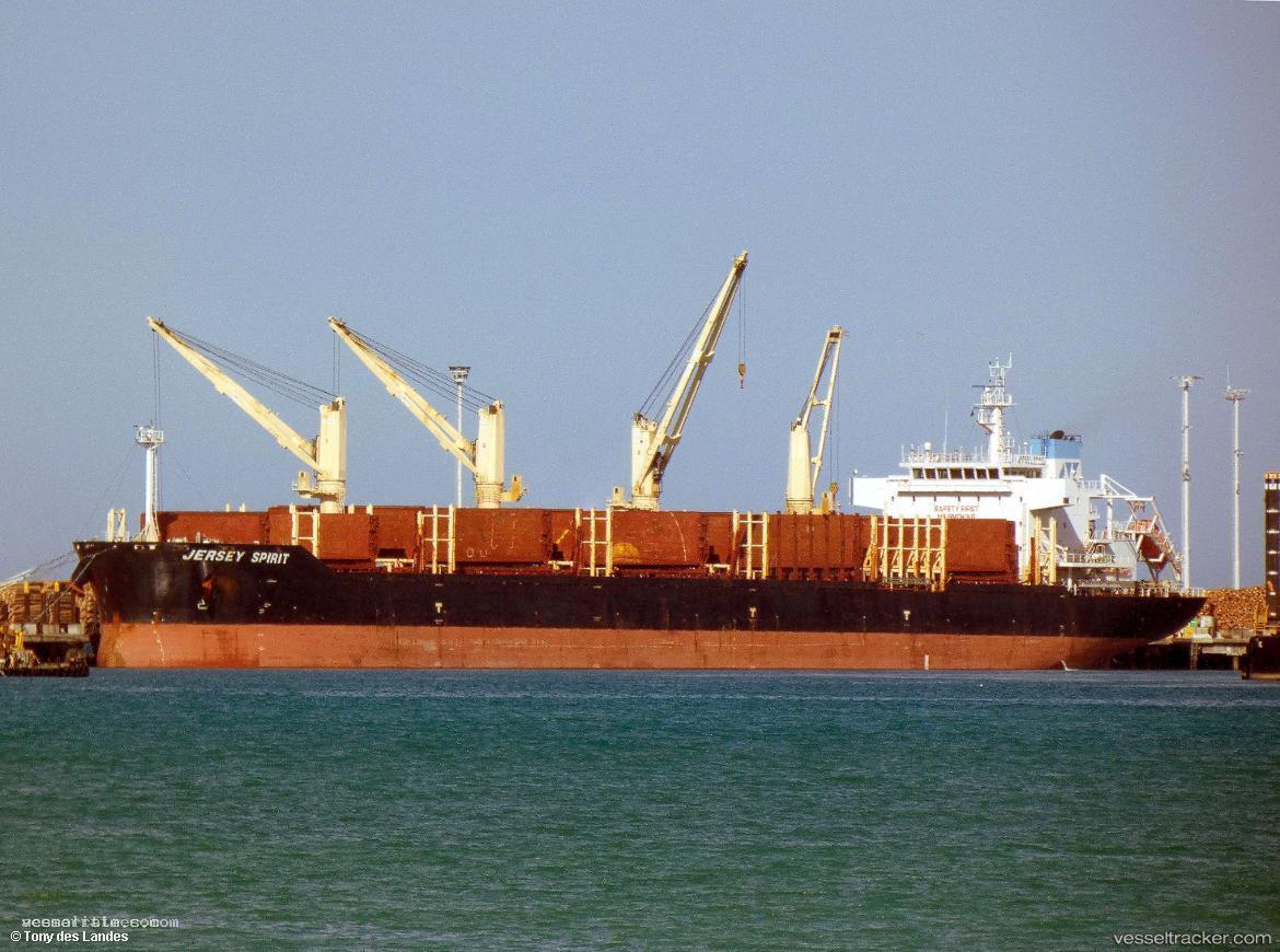 Jersey-Spirit - Bulk Carrier vessel registered in Hong Kong