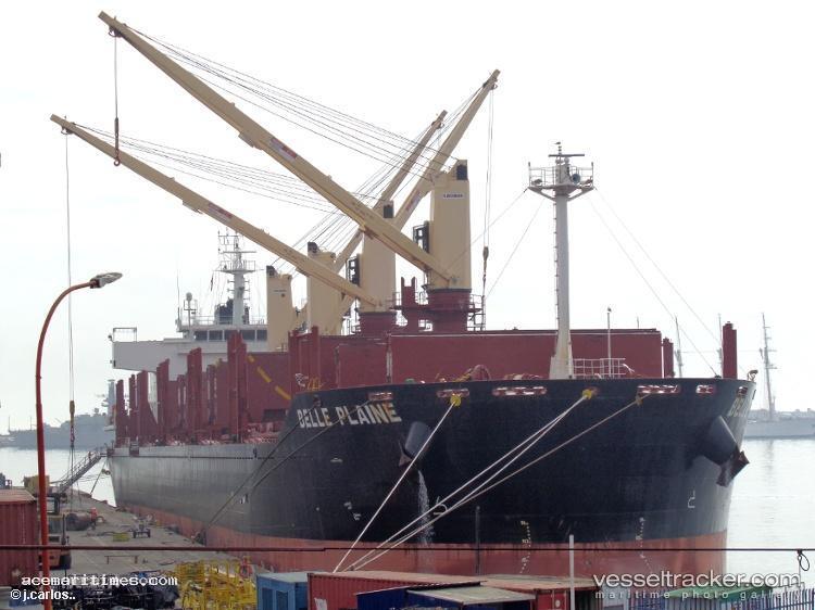 Belle-Plaine - Bulk Carrier vessel registered in Hong Kong