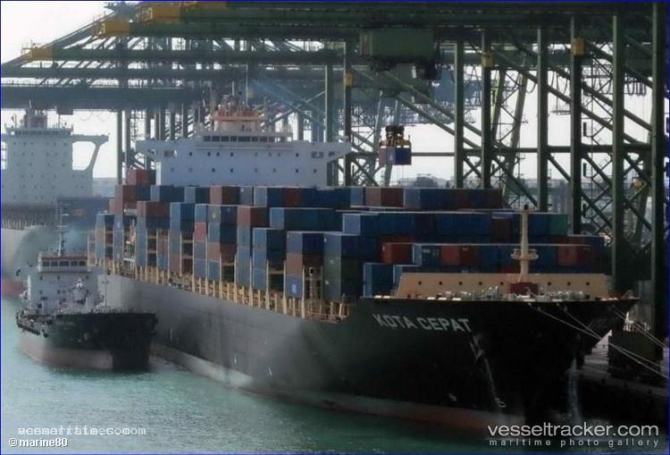 Kota-Cepat - Container Ship vessel registered in Singapore