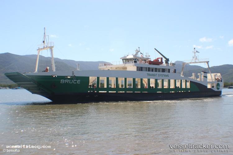 Bruce - Passenger Ro Ro Cargo Ship vessel registered in Australia