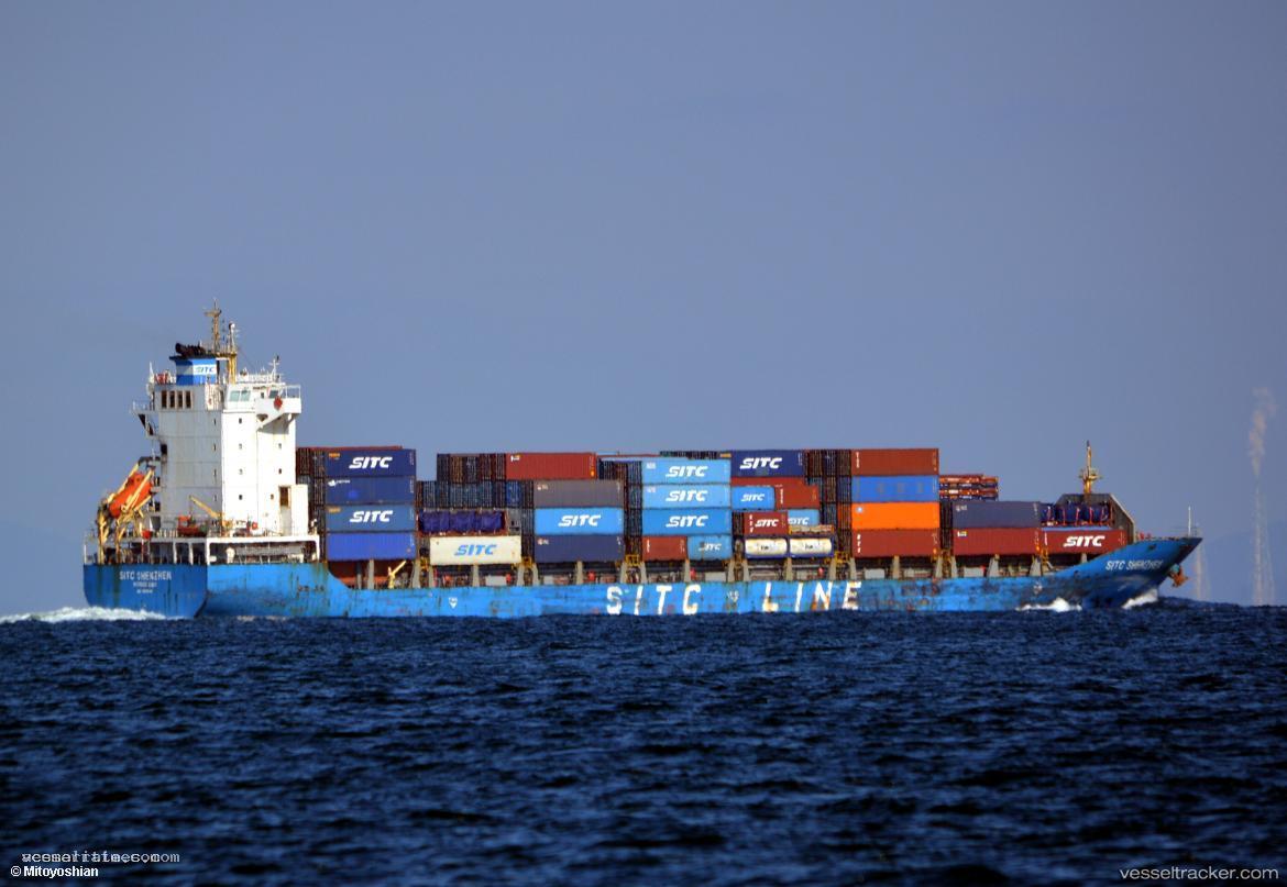 Sitc-Shenzhen - Container Ship vessel registered in Hong Kong