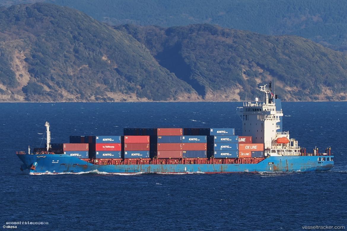 Wecan - Container Ship vessel registered in South Korea