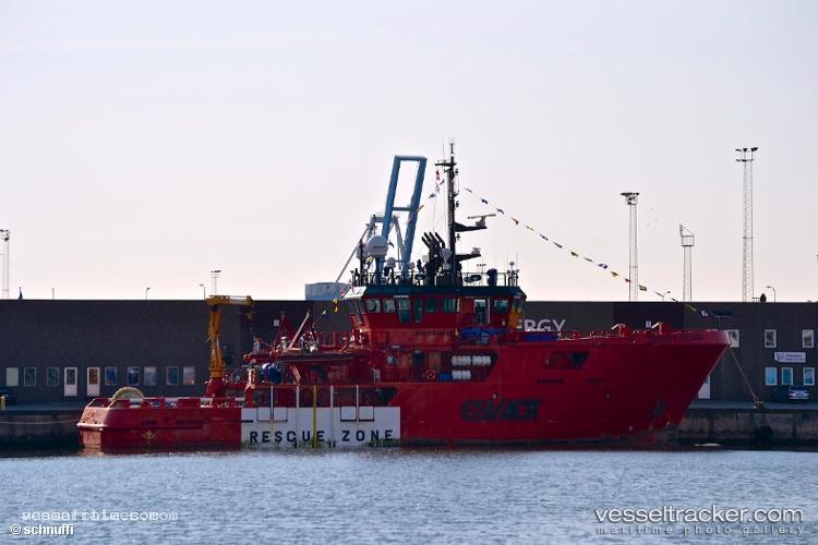 Esvagt-Celina - Standby Safety Vessel vessel registered in Denmark