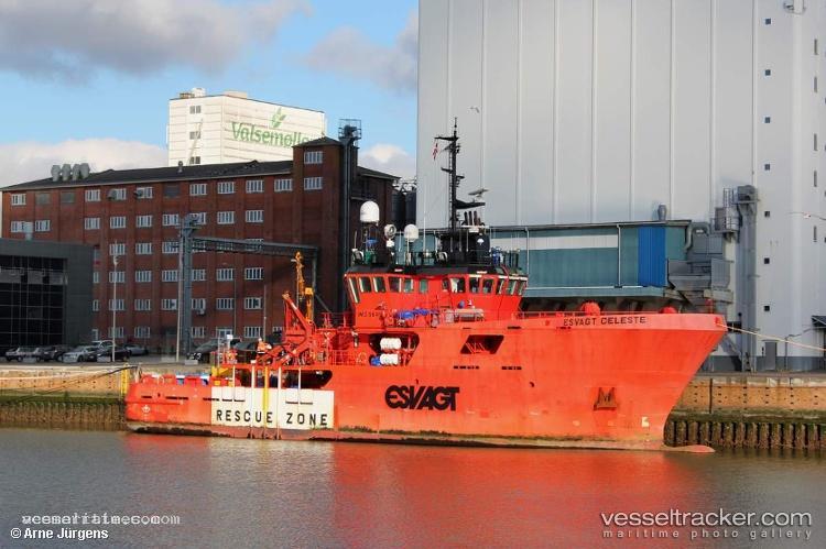 Esvagt-Celeste - Standby Safety Vessel vessel registered in Denmark