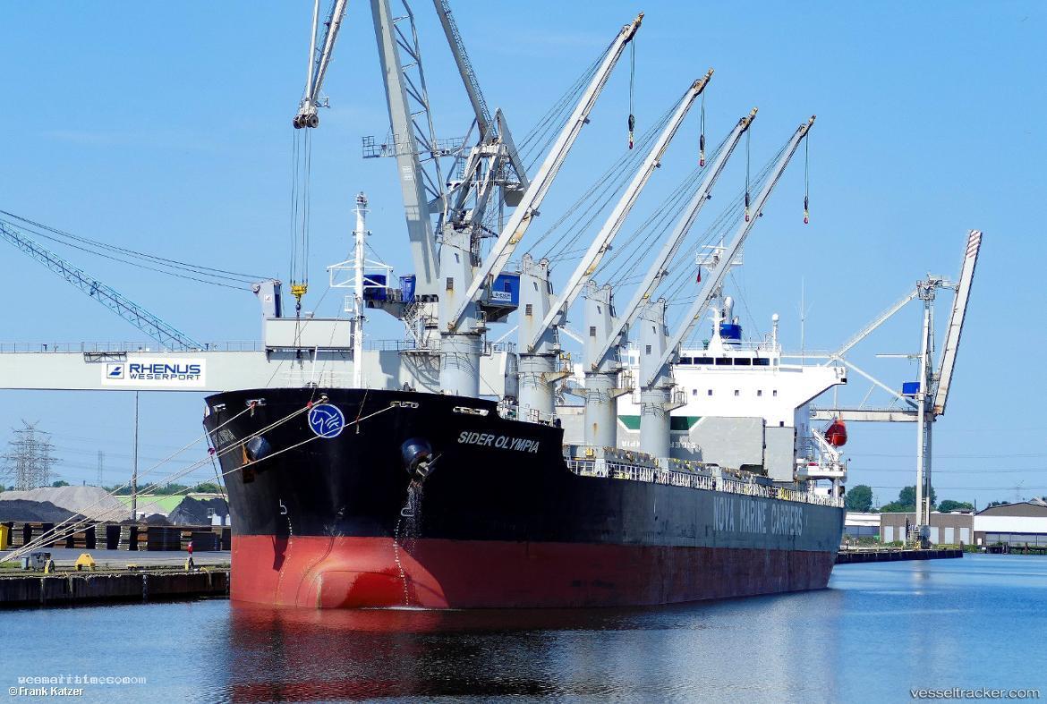 Sider-Olympia - Bulk Carrier vessel registered in Marshall Islands