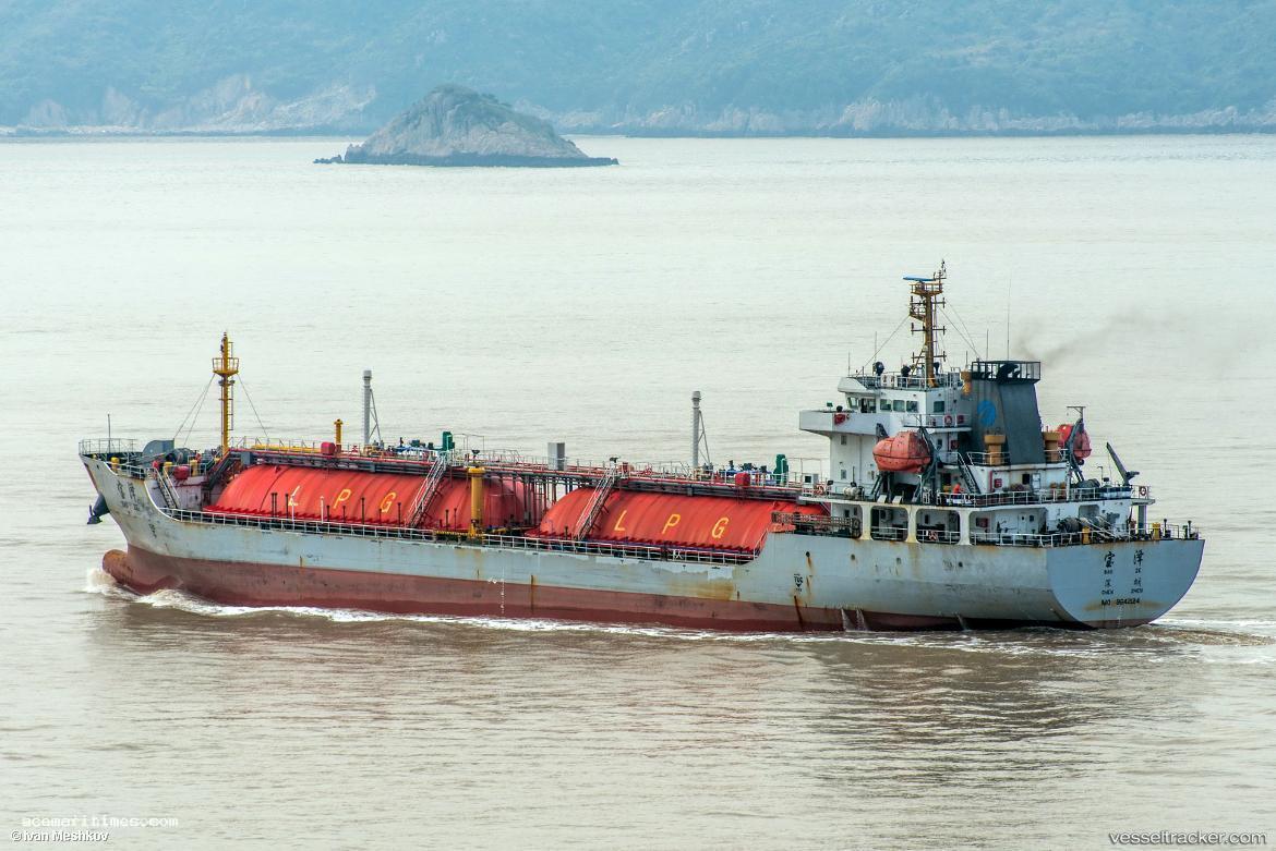 Bao-Ze - Lpg Tanker vessel registered in China